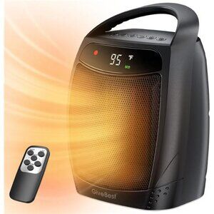 Space Heater, 1500W Portable Electric Heaters for Indoor Use, Heater for Office